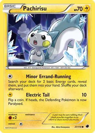 Pachirisu 037/116 - Plasma Freeze Reverse Holofoil