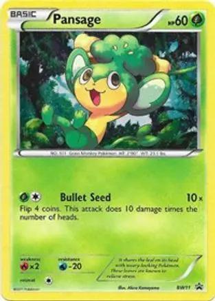 Pansage BW11/101 - Black and White Promos Holofoil