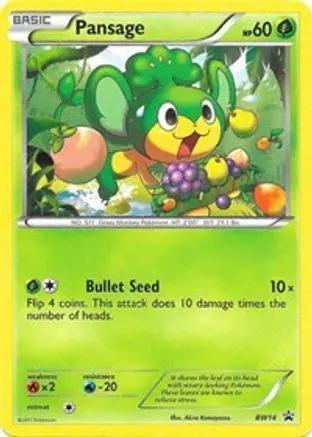 Pansage BW14/101 - Black and White Promos