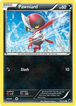 Pawniard 071/116 - Plasma Freeze Reverse Holofoil
