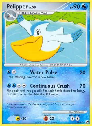 Pelipper 024/99 - Arceus Reverse Holofoil