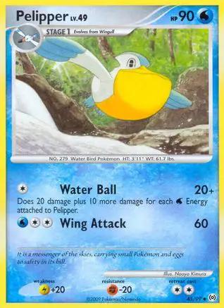 Pelipper 045/99 - Arceus Reverse Holofoil