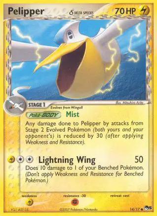 Pelipper (Delta Species) 014/17 - POP Series 5 Holofoil