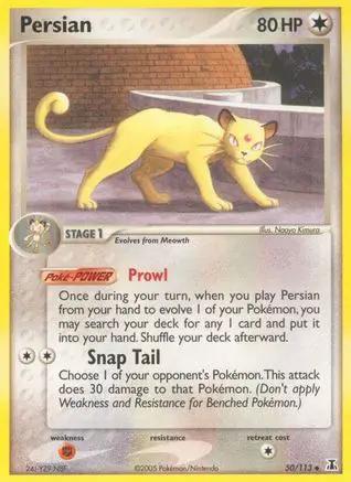 Persian 050/113 - Delta Species Reverse Holofoil