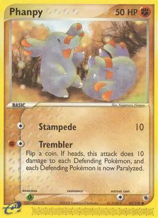 Phanpy 062/109 - Ruby and Sapphire Reverse Holofoil