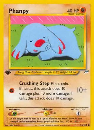 Phanpy 076/105 - Neo Destiny 1st Edition