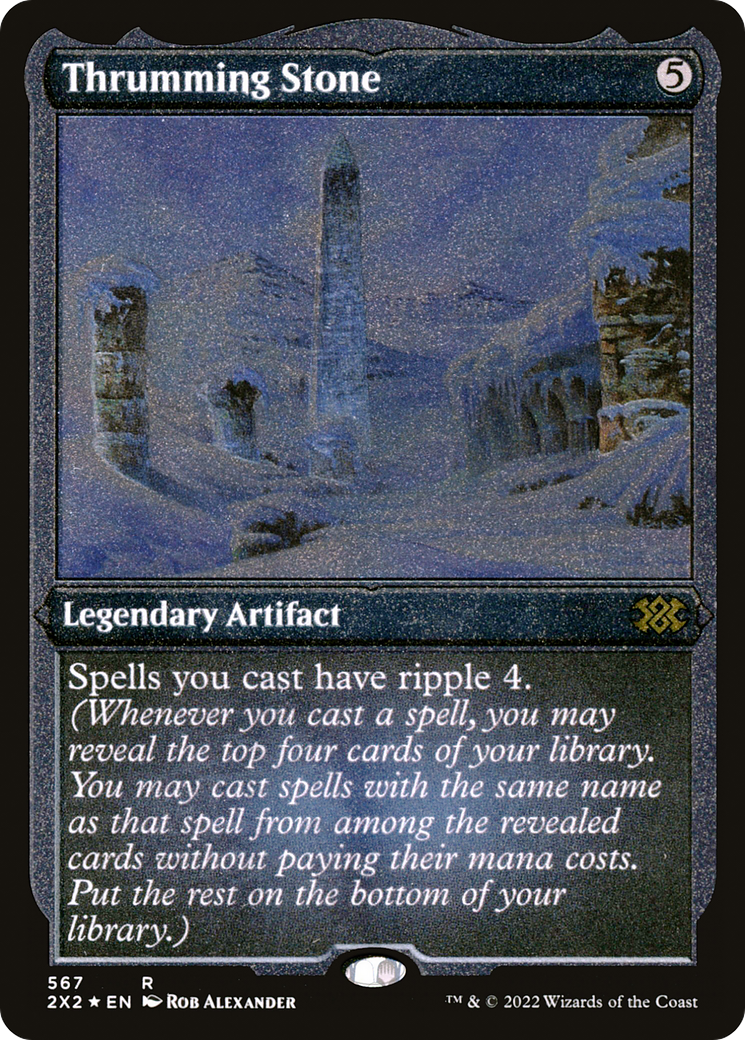Thrumming Stone (2X2-567) - Double Masters 2022 Foil