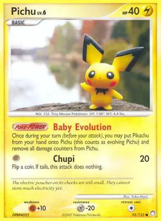 Pichu 093/123 - Mysterious Treasures