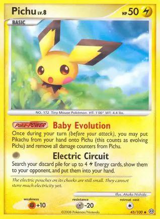 Pichu 045/100 - Stormfront