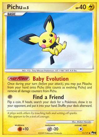 Pichu 011/17 - POP Series 9