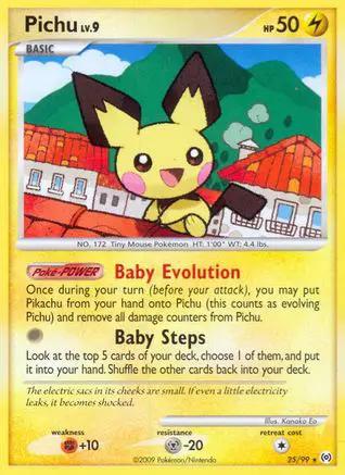 Pichu 025/99 - Arceus Reverse Holofoil