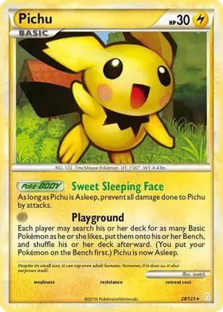 Pichu 028/123 - HeartGold SoulSilver