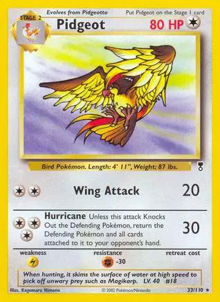 Pidgeot 033/110 - Legendary Collection Reverse Holofoil