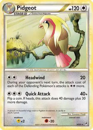 Pidgeot 030/95 - Call of Legends Reverse Holofoil