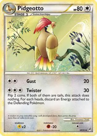 Pidgeotto 048/95 - Call of Legends Reverse Holofoil