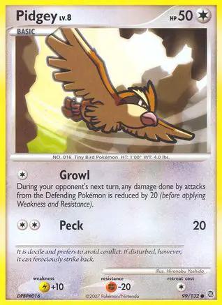 Pidgey 099/132 - Secret Wonders Reverse Holofoil