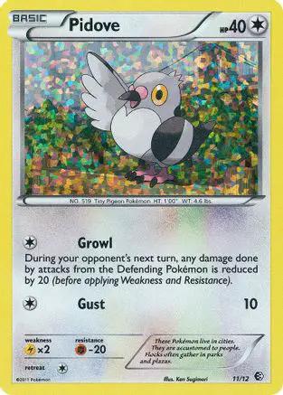 Pidove 011/12 - McDonalds Promos 2011 Holofoil