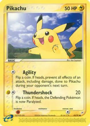 Pikachu 043/95 - Team Magma vs Team Aqua