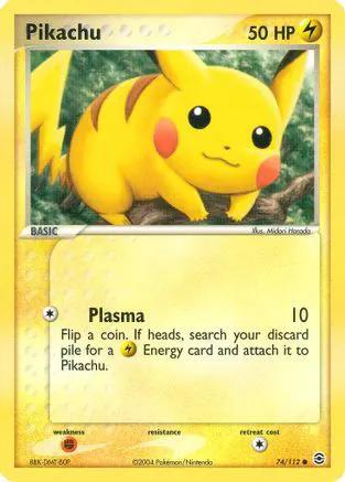 Pikachu 074/112 - FireRed & LeafGreen