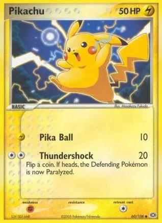 Pikachu 060/106 - Emerald