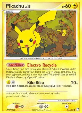 Pikachu 094/123 - Mysterious Treasures