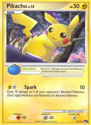 Pikachu 009/17 - POP Series 6 Holofoil