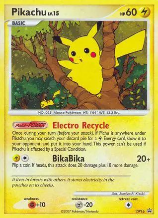 Pikachu DP16/56 - Diamond and Pearl Promos Holofoil
