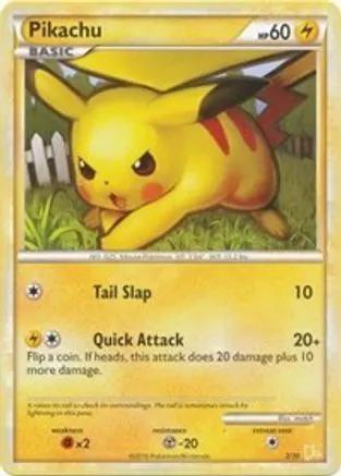 Pikachu (#) 016 - HGSS Trainer Kit Gyarados & Raichu