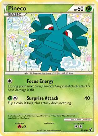 Pineco 063/90 - Undaunted Reverse Holofoil