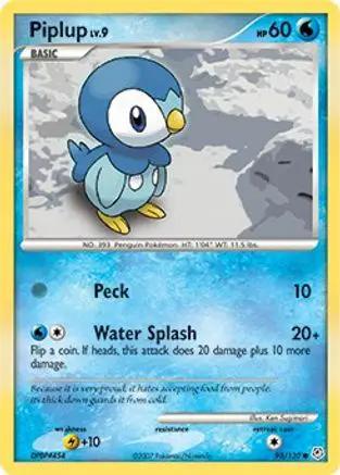 Piplup 093/130 - Diamond and Pearl