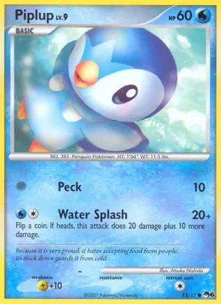 Piplup 015/017 - POP Series 6