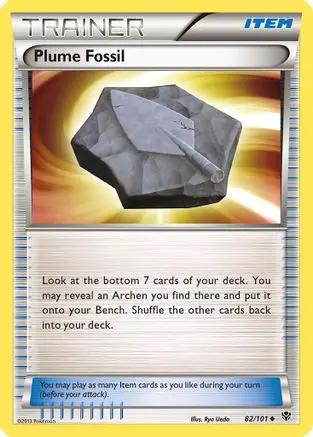 Plume Fossil 082/101 - Plasma Blast Reverse Holofoil