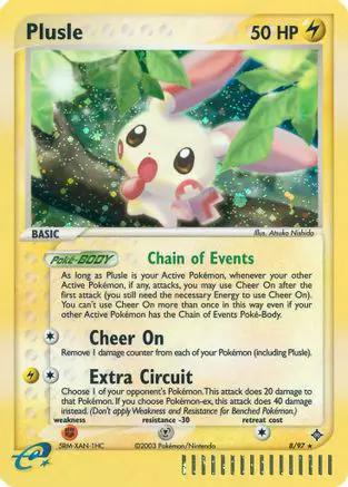 Plusle 008/97 - Dragon Holofoil