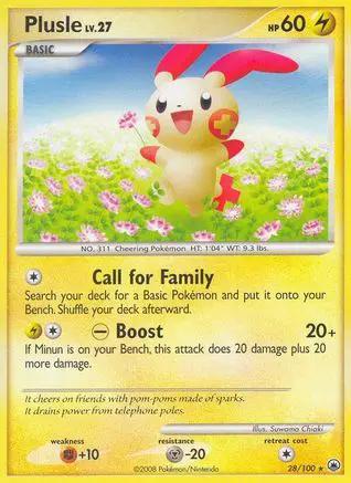 Plusle 028/100 - Majestic Dawn