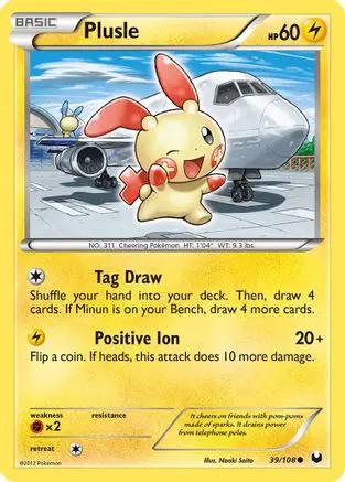 Plusle 039/108 - Dark Explorers