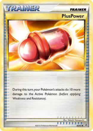 PlusPower 080/95 - Unleashed Reverse Holofoil