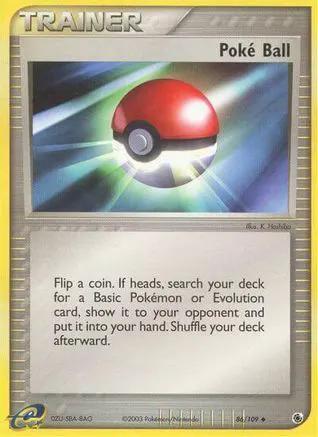 Poke Ball 086/109 - Ruby and Sapphire Reverse Holofoil