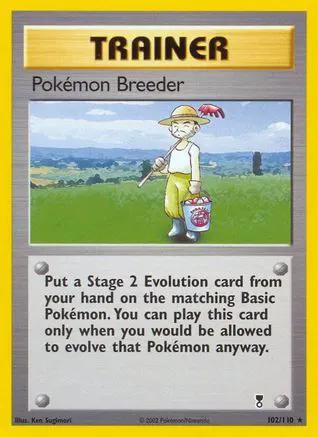 Pokemon Breeder 102/110 - Legendary Collection Reverse Holofoil
