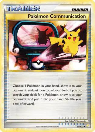 Pokemon Communication 098/123 - HeartGold SoulSilver Reverse Holofoil