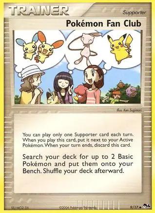Pokemon Fan Club 009/17 - POP Series 4