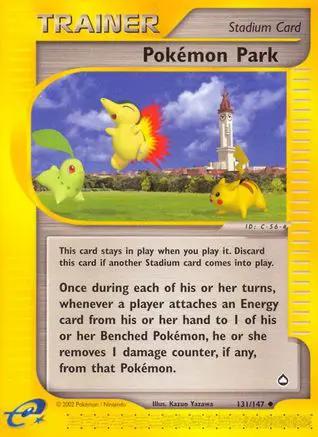 Pokemon Park 131/147 - Aquapolis