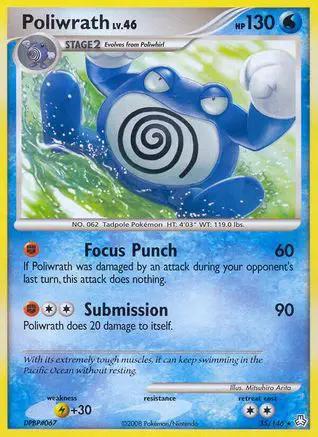 Poliwrath 035/146 - Legends Awakened Reverse Holofoil