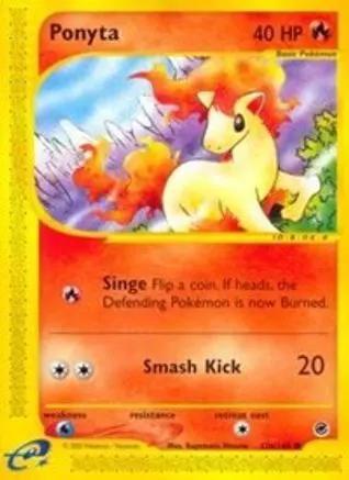 Ponyta 126/165 - Expedition Reverse Holofoil