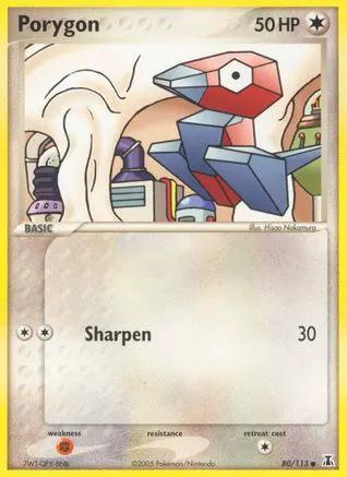 Porygon 080/113 - Delta Species Reverse Holofoil