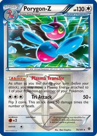 Porygon-Z (Team Plasma) 074/101 - Plasma Blast Holofoil