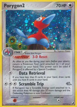 Porygon2 012/115 - Unseen Forces Holofoil