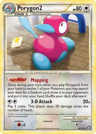 Porygon2 049/102 - Triumphant Reverse Holofoil