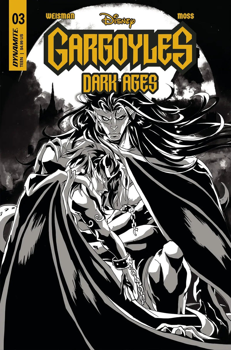Gargoyles Dark Ages #3 L 1:20 Kenya Danino Line Art Variant (09/20/2023) Dynamite