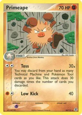 Primeape 028/112 - FireRed & LeafGreen