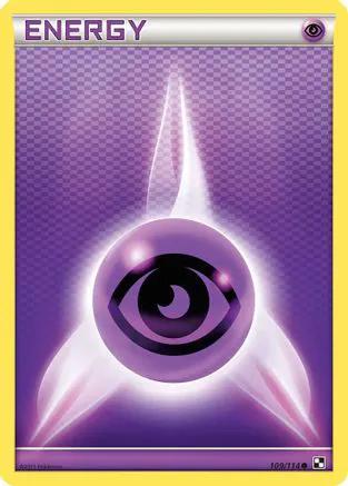 Psychic Energy 109/114 - Black and White Reverse Holofoil